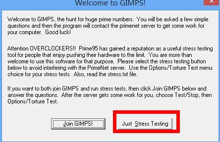 Prime95����CPU�ȶ��Կ�����?