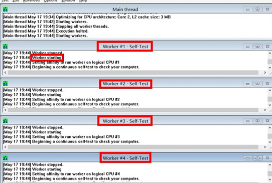 Prime95����CPU�ȶ��Կ�����?